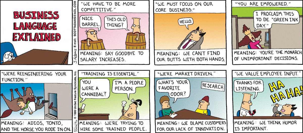 Dilbert Cartoon